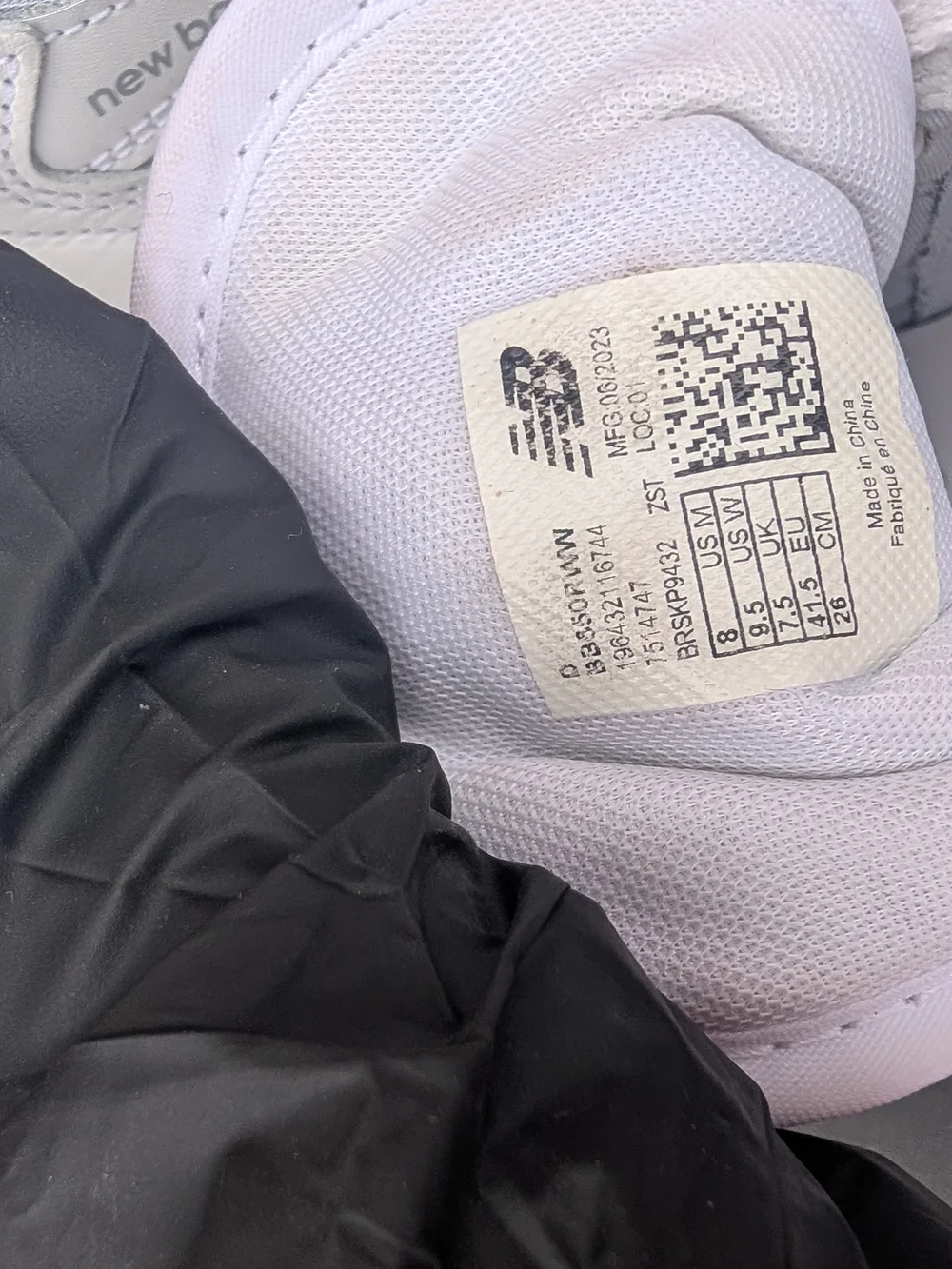 New Balance 650 All-White High Top Sneakers